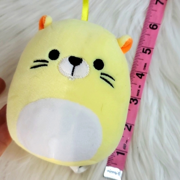 Squishmallows Bucky the Beaver Yellow Christmas Ornament 5" Holiday Bright 2021 - Picture 14 of 14